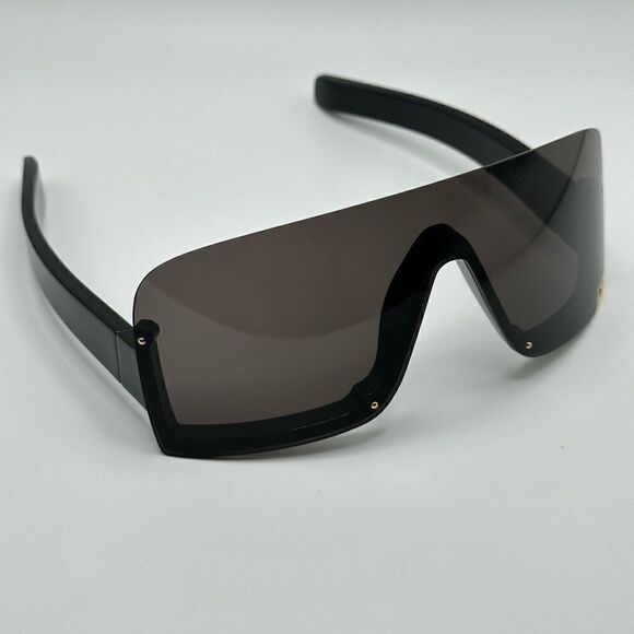 GUCCI Sunglasses GG1637S 003 Black/Grey Unisex Shield NEW - Picture 4 of 11